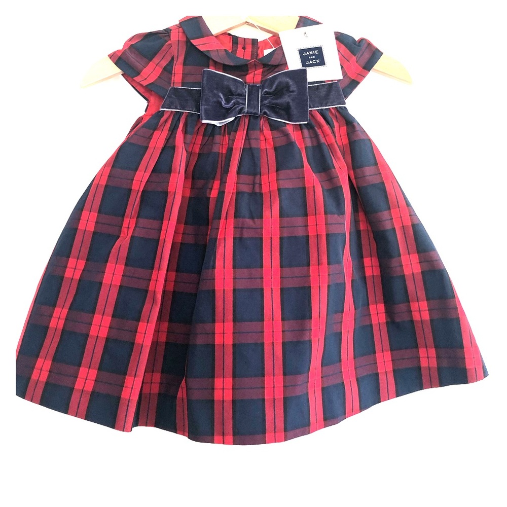 Brand new Janie and jack checkered dress